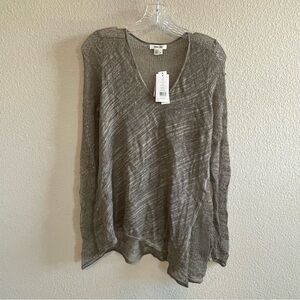 Helmut Lang Women's Long Sleeve Gray Top